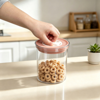 Conteneur de stockage alimentaire hermétique, seau à riz, boîte à céréales en plastique, boîte à assaisonnements de cuisine, étanche à l'humidité et préservant la fraîcheur