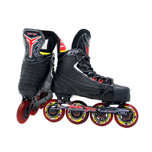 รองเท้าสเก็ตแบบอินไลน์สีดำ Vik-Max Wholesale Blades ปรับขนาดได้ สำหรับเช่า เหมาะสำหรับเล่นฮอกกี้น้ำแข็งและกีฬาฮอกกี้ - Product Image 1