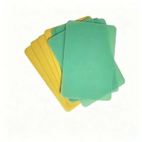 Lámina de Laminado Epoxi de Fibra de Vidrio G10, Tablero Aislante Natural de Alta Resistencia a la Flexión para Piezas de Mecanizado CNC