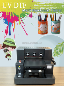 Stampante UV Inkjet DTF Flatbed Winner A3 con testina di stampa XP600 per portachiavi, palline da golf, custodie per telefoni, badge, vetro, penne - Product Image 1