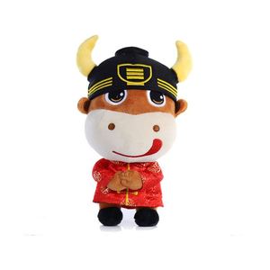 Peluche de búfalo bordado de algodón PP personalizado - Venta al por mayor de animales de peluche para cumpleaños - Product Image 4