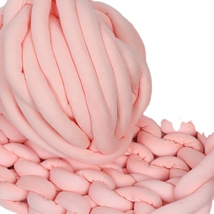 Extreme DIY Jumbo Tubular hilo lana islandesa de gran tamaño mano brazo tejido 2cm de espesor - Product Image 1