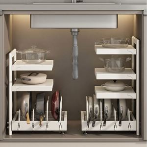 <b>Kitchen</b> <b>Racks</b> - Under Sink Pull Out Shelf - Product Image 1