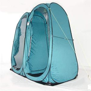 Tienda de baño para acampar, portátil, emergente, doble, 2 habitaciones, juego de tienda de baño y ducha instantánea plegable para acampar - Product Image 4