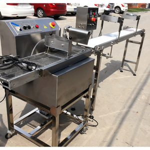 Machine professionnelle de moulage de fabrication de trempe de chocolat fondu à petite température réglable avec vibrateur - Product Image 4