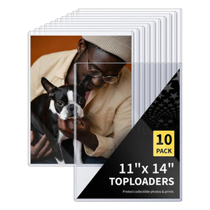 11X14 Toploader Titulaire <span class=keywords><strong>Photo</strong></span> ou Lobby Cartes Top Loader Protecteur - Product Image 1