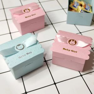 Boîtes à bonbons en forme d'ange pour bébés garçons et filles, cadeaux de fête prénatale, boîtes à bonbons pour anniversaire, carton ondulé, matériaux recyclés - Product Image 2