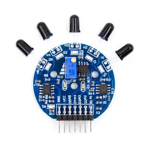 5 Channel Flame Sensor Module Digital Analog Signal Dual Output Fire Detection Sensor Module