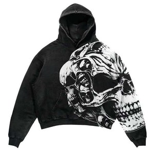 Jersey acogedor para hombre, Sudadera con capucha, tela de algodón suave, respetuoso con el medio ambiente, diseño impreso, moda de otoño - Product Image 2