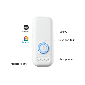 Nuova Tecnologia Microfono <span class=keywords><strong>Wireless</strong></span> con Riduzione del Rumore AI per Smartphone Registratore Vocale AI Trascrizione Chatbot AI - Product Image 4