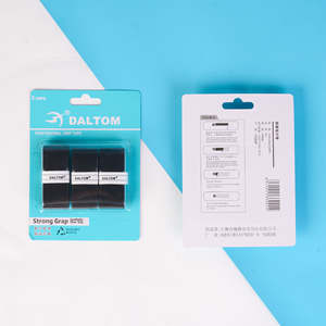 Bande adhésive professionnelle Daltom 3 mm, synthétique, absorbant la transpiration, pour raquettes de tennis et de badminton - Product Image 1