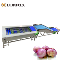 Lonkia Automatische Groenten-En Fruitui Sorteermachine Wortelaardappelgrootte Sorteermachine
