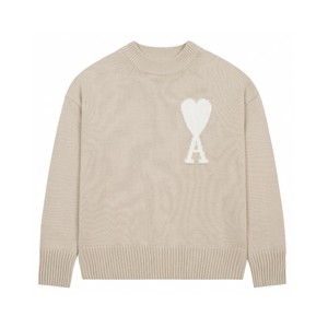 <span class=keywords><strong>Maglione</strong></span> Pullover da Donna Lavorato a Maglia con Motivo a Lettere d'Amore, Stile Streetwear con Logo Frontale - Product Image 4