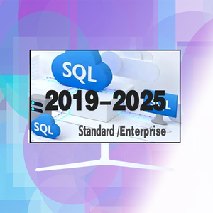 Ms SQL <span class=keywords><strong>Server</strong></span> 2019 2022 2025 Standard Enterprise Versión Internet, Activación 100% Online, Núcleos e ICS Ilimitados, Garantía de 1 Año - Product Image 1