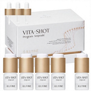 Ampoule éclaircissante et blanchissante à la vitamine C stabilisée, pour la peau terne, réparation de l'éclat, anti-âge, soin du visage professionnel léger - Product Image 1