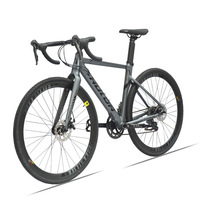 Vélo de route en alliage d'aluminium Haluda STORM-R2000-16s 700C, 16 vitesses, frein à disque hydraulique, cadre aérodynamique ultra léger
