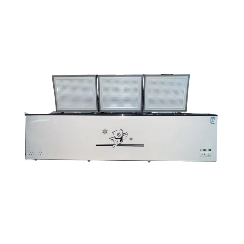 3 Door Commercial Chest Freezer Single