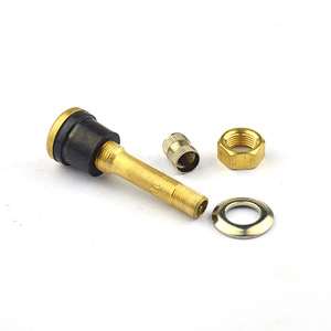 Tiges de valve sans chambre à air en cuivre pour camions, bus et véhicules lourds, embout américain TR570, OEM personnalisable - Product Image 3