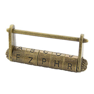 <span class=keywords><strong>Cadenas</strong></span> Artificiel Ancienne <span class=keywords><strong>Lettre</strong></span> <span class=keywords><strong>Code</strong></span> <span class=keywords><strong>Cadenas</strong></span> Boîte à Bijoux <span class=keywords><strong>Cadenas</strong></span> de Sécurité Ouvert - Product Image 1