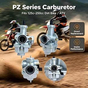 Nuevo <span class=keywords><strong>carburador</strong></span> PZ26 PZ27 PZ30 con cable <span class=keywords><strong>de</strong></span> estrangulador <span class=keywords><strong>de</strong></span> repuesto para motores <span class=keywords><strong>CG</strong></span> 125 <span class=keywords><strong>150</strong></span> 175 250, para motos <span class=keywords><strong>de</strong></span> cross, ATV, quads y vehículos todoterreno. - Product Image 1