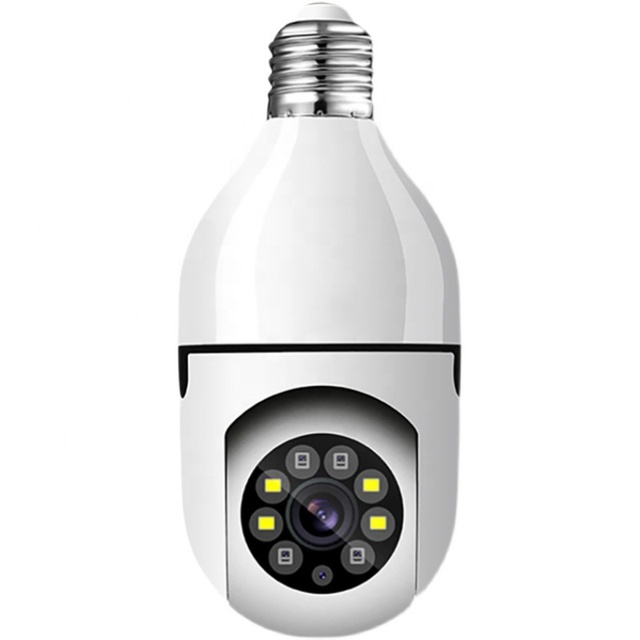360 Panoramic WiFi Hd Night Vision Ip Surveil Mini CCTV Camera Home Security Wireless Light Bulb PTZ Home Security Cameras