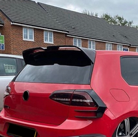 Accessoires de voiture de haute qualité aileron d'aile arrière de camion arrière aileron d'aile de toit pour Vw Golf7 Gti Spoiler
