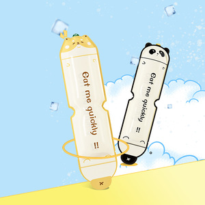 Panda Ice Pop Mold PP Material Disposable Ice Cube Tray For Family Party Summer Use - Product Image 3