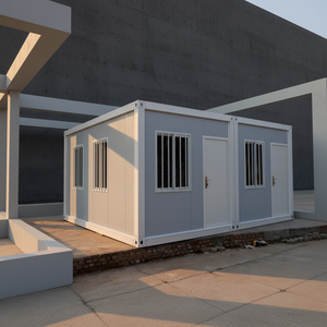 Casas Modulares Prefabricadas de 40 pies, Contenedor Desmontable para Oficina, Tienda, Quiosco, para Parques, Hospitales, Patios, Exteriores, de Madera - Product Image 1