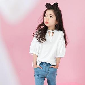 Fournisseur chinois, impression personnalisée, t-shirt pour adolescente de haute qualité, blanc - Product Image 1