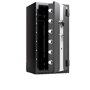 Factory Noble Style White&Black Safe <b>Box</b> Watch Winder Jewelry/Document/Money Safe Cabinet Fingerprint&Electronic <b>Lock</b> - Product Image 1
