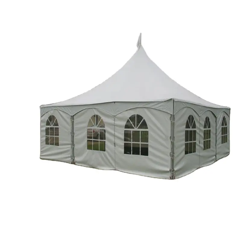 Tente de pagode amovible et américaine, tente à cadre en aluminium pour la fête de mariage et les spectacles