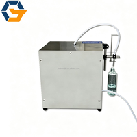 Machine de remplissage et de bouchage semi-automatique 2026 pour sachets à bec verseur d'huile de soja et d'huile de coco, Doypack vertical