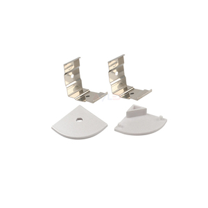 30*30mm résistance à la Corrosion fini profilé en aluminium coin monté courbe brillant couverture raccord précis profilé de bande d'extrusion - Product Image 4