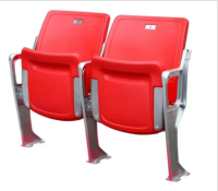 Chaise de stade pliable résistante aux intempéries et imperméable avec dossier pour les sports de plein air