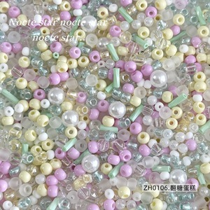 Perles de verre émaillées de styles variés pour la création de bracelets, colliers et sangles de téléphone DIY - Product Image 3