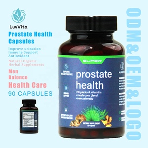 LuvVita Adult Bladder Natural Herbal Saw <strong>Palmetto</strong> Prostate Capsules for Immune Support <strong>Health</strong> <strong>Care</strong> - Product Image 1