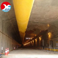 Conduit d'air plat pour tunnel