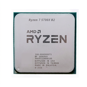 ซีพียู R7 5700X ของแท้ใหม่ในกล่อง 8 คอร์ 16 เธรด 3.4 GHz AM4 65W โปรเซสเซอร์สำหรับเล่นเกม ประสิทธิภาพทรงพลัง ปลดปล่อยพลังการประมวลผลแบบหลายเธรด - Product Image 1