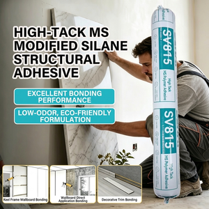MS815 Mastic haute performance sans clou pour la <span class=keywords><strong>fixation</strong></span> du <span class=keywords><strong>bois</strong></span>, des carreaux, de la pierre, du béton, du métal et du plastique - Product Image 1