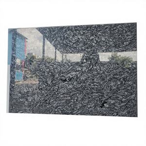 Dalle de granit bleu lavande moderne finition de surface polie grande forme de pierre pour l'utilisation du sol dans les villas - Product Image 1