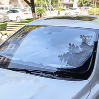 Pare-soleil de voiture personnalisé, pliable, bloquant les UV, 190T, parapluie de voiture, protection du pare-brise avant pour camions