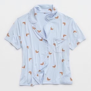 Pantaloncini pigiami in <span class=keywords><strong>cotone</strong></span> personalizzati da donna Set <span class=keywords><strong>pigiama</strong></span> con volant - Product Image 5