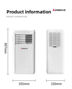 Condizionatore d'Aria Portatile da 1,5 <span class=keywords><strong>HP</strong></span> con Refrigerante R290, Facile da Installare, con Funzione di Deumidificazione - Product Image 1
