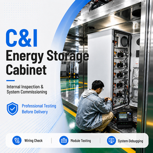 MECC 100kWh Industrial Commercial <b>Energy</b> <b>Storage</b> <b>System</b> Outdoor Solar Battery Cabinet for Factory Backup Power BESS - Product Image 3