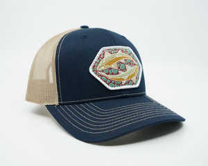 Gorras Trucker para Hombre con Logotipo Grande Bordado, Gorra Trucker Verde con Visera Curva Pequeña, Gorras de Malla Personalizadas con Logotipo - Product Image 4