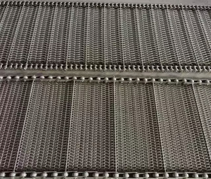 Thép không gỉ xoắn ốc dệt dây lưới vành đai với dệt trơn và hàn chống lão hóa xử lý Chuỗi liên kết lưới - Product Image 2