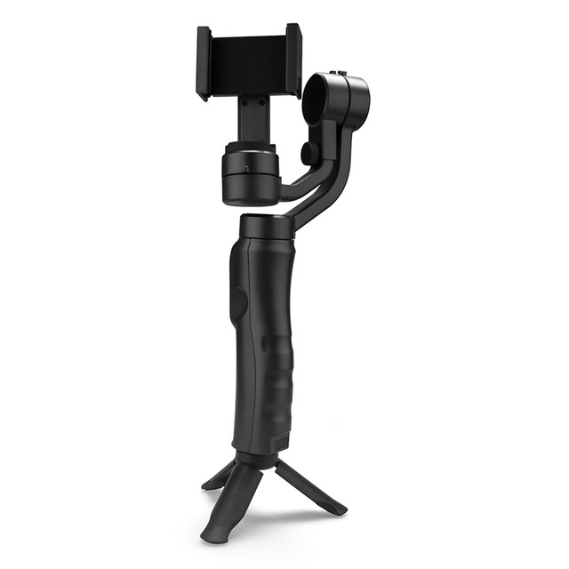 Mini Mobile Phone Camera Stabilizer 3- Handheld Smartphone Gimbal Video Camera Support Face Tracking Wireless Remote Control
