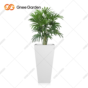 Jardinière décorative en acier galvanisé au style rustique pour maisons de campagne et jardins, utilisation intérieure/extérieure - Product Image 1