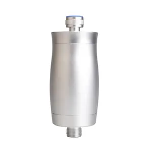 Luxury design aluminum material metal shower water filter, canRemoves Chlorine, Impurities, Unpleasant Odors