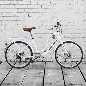 Bicicletas para <span class=keywords><strong>Mujer</strong></span> de 24 y 26 Pulgadas, OEM ODM, Múltiples Colores, <span class=keywords><strong>Bicicleta</strong></span> Urbana de Acero con Alto Contenido de Carbono - Product Image 1